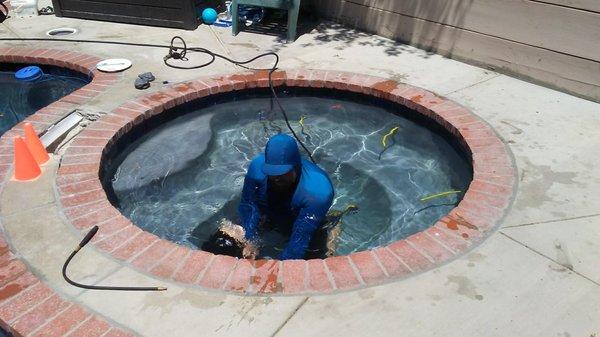 Thorough & Prepared. No pool or Jacuzzi leak can hide!