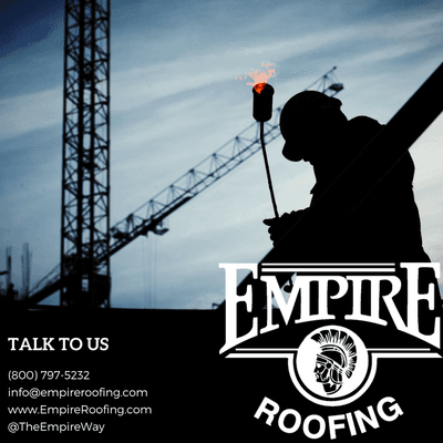 Empire Roofing specializes in commercial, industrial, office and institutional roof replacement, repair, and maintenance