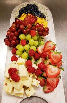 Fruit & Cheese Board.