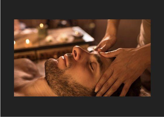 Enjoy a thirty or sixty minute heavenly scalp massage