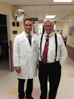 Father and Son are partners in general Orthopaedic surgery.