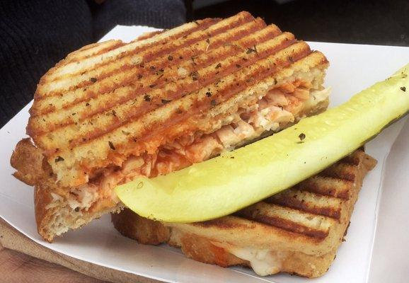 Chicken buffalo panini ($9)