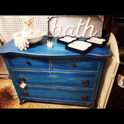 Lovely blue dresser