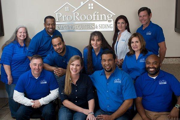 Pro Roofing & Siding is a full-service roofing company that also specializes in siding, painting, gutters, insulation and windows.