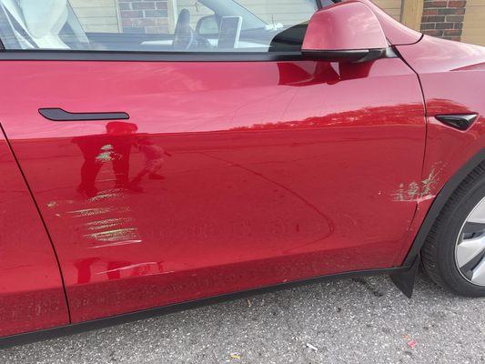 Collision repair - before