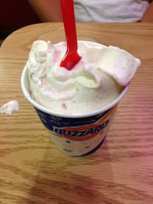 Small sized blizzard.