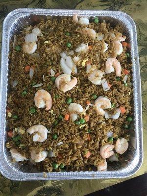 Shrimp fried rice