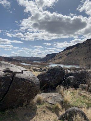 View of the canyon