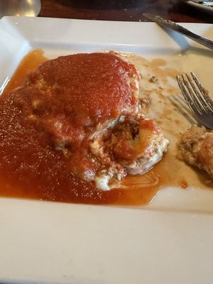 Homemade lasagna