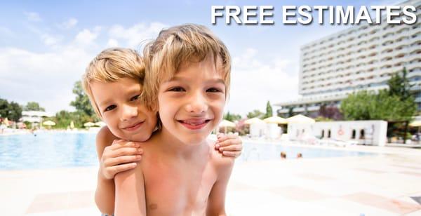 Free estimates for all pool related services