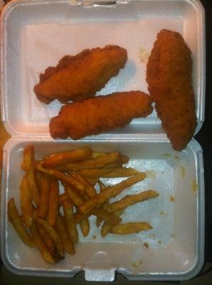 chicken fingers & fries