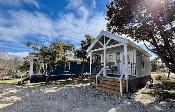 Tiny House Cottages in Canyon Lake