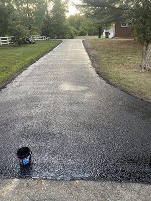 Driveway done. Great job.