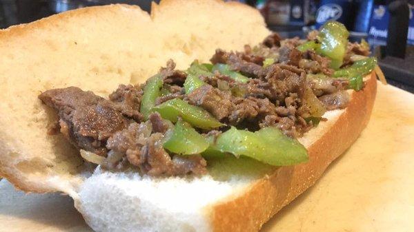 Steak w/ peppers & onions