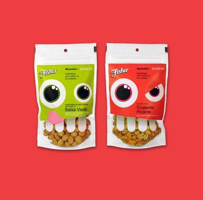 Package design for Fisher nuts  by UNO Branding.