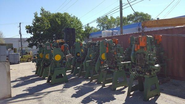 we buy and sell used munition presses.