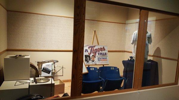 Tigers Display at Frankenmuth Historical Museum