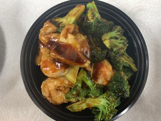 Shrimp Broccoli with Tofu