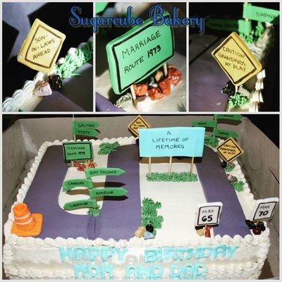 Lifetime of Memories cake