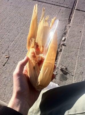 Tamale lady!