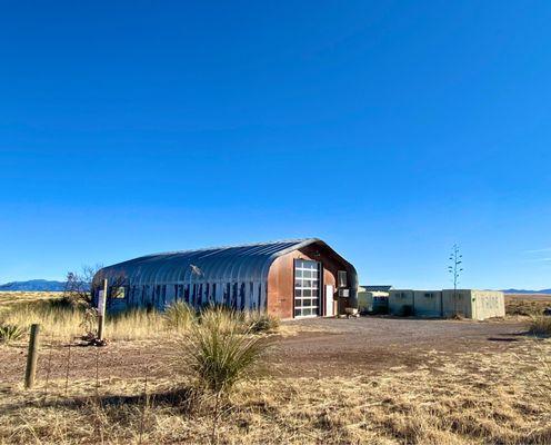 Rustic, Rear view of the tasting room