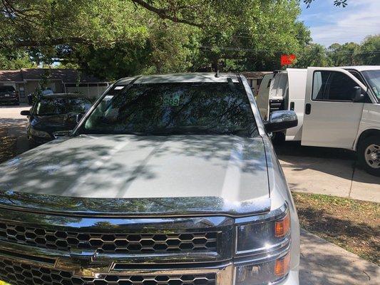 Chevy Silverado windshield replacement