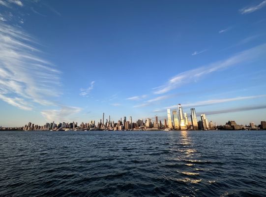 view from the pier