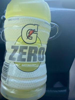 Two 28 ounce Gatorade Zero bottles for $3.00