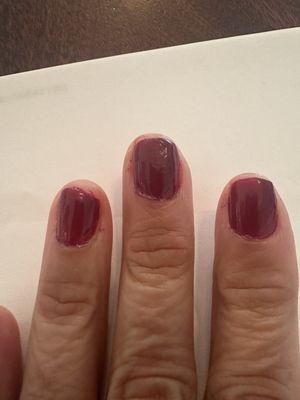 Bleeding polish