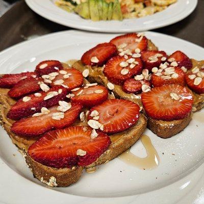 PB Fruit Toast