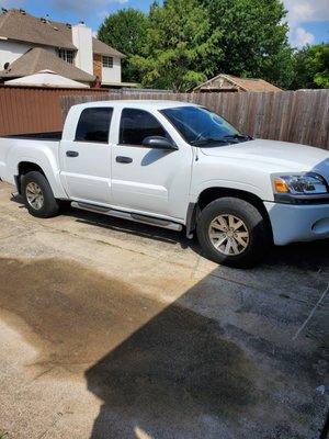 This is my truck after a quick wash.