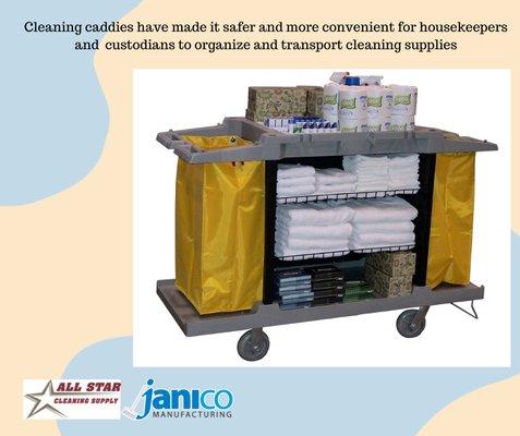 We carry plastic barrels, trash cans, carts, at more from Janico