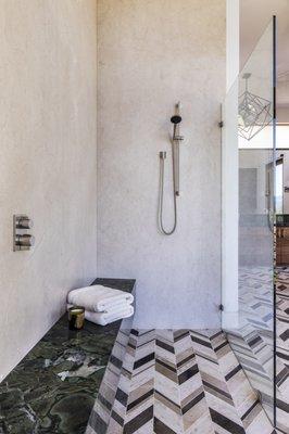 Modern Build, Master Suite Shower