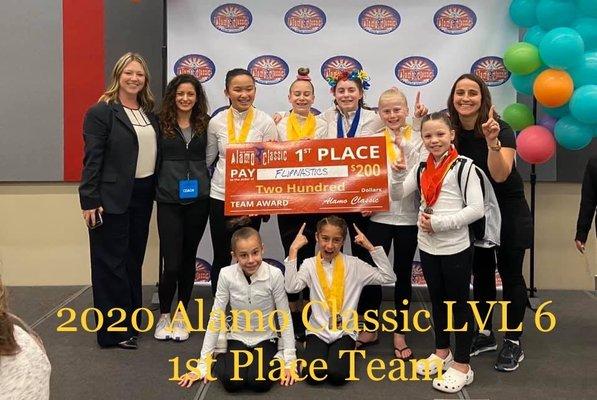 2020 Alamo Classic LVL 6 1st Place Team