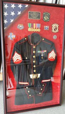 Enlisted Dress Blues Uniform