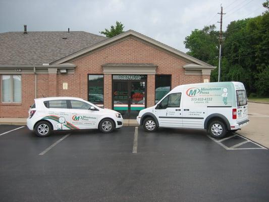 At Minuteman Press of Lebanon We Deliver!!!