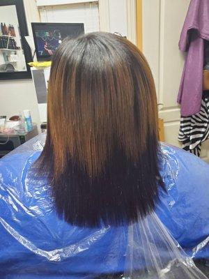 Hair Styling - Blowout; Relaxer Free