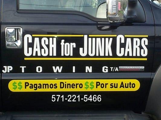 Cash For Junk Cars Towing