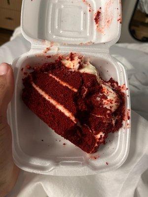 Best red velvet cake I've had in the VA