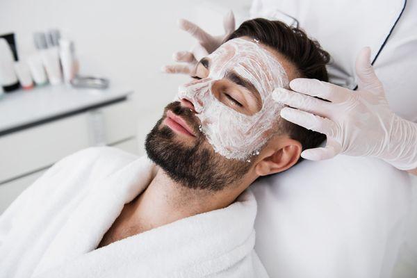 Men need facials too!