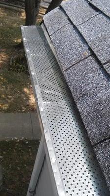 Gutter protection installed 2015