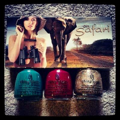 China glaze safari set.