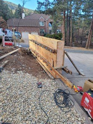 Retaining walls