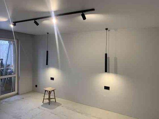 Ceiling lights installation