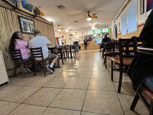 Dining area