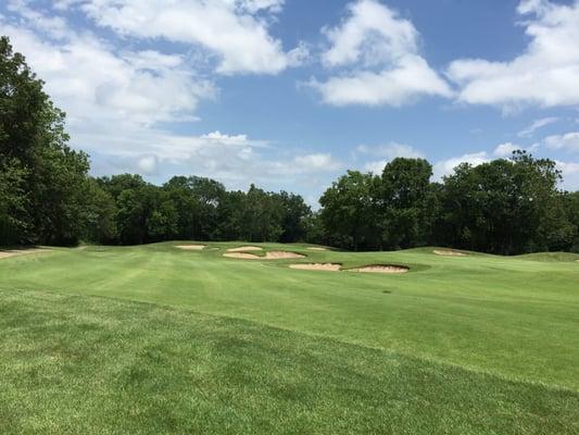 12th Hole approach shot