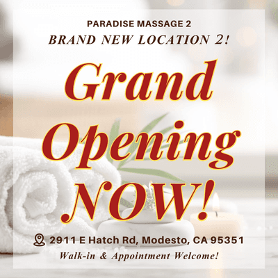 Grand Opening NOW!