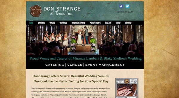 Web Design & SEO Program
 for Don Strange