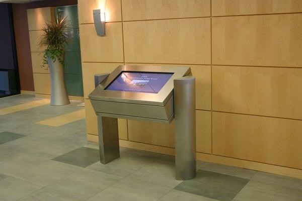 Need a kiosk with a little bit more of a presentation?