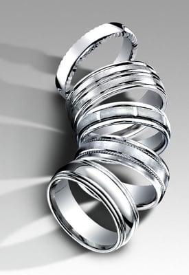 Men's and Women's Wedding Bands